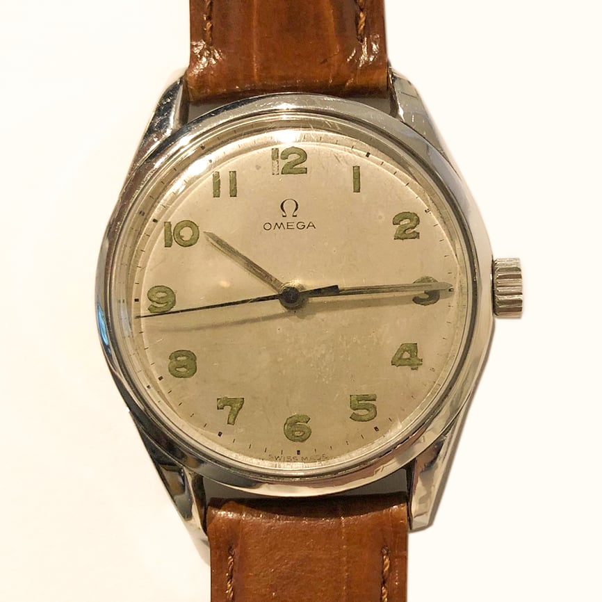 オメガ ラウンド 30mmキャリバー Ref.2938-2SC