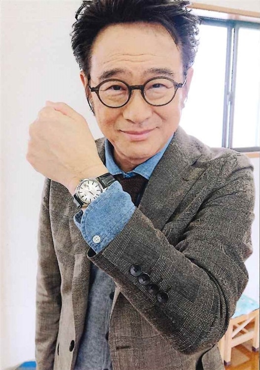 IWC ヨットクラブ Ref.811A 船越英一郎さん着用イメージ