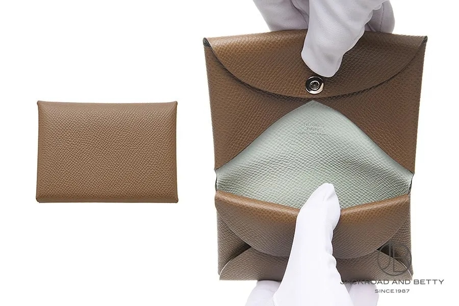 エルメス カルヴィ デュオ ヴェルソ アルザン ヴェールペパーミント