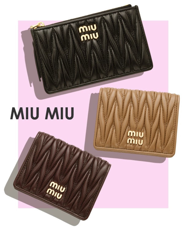 ミュウミュウ ミニウォレット