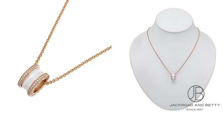 ブルガリ ビー・ゼロワン ダイヤ ネックレス