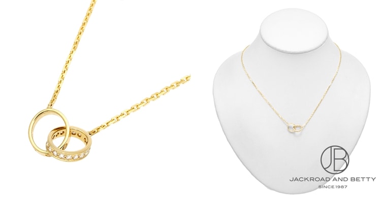 カルティエ ラブ ネックレス ダイヤモンド