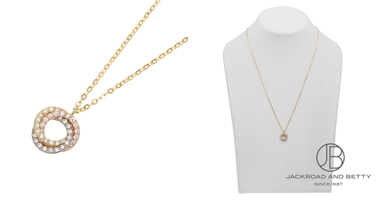 カルティエ トリニティネックレス