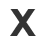X
