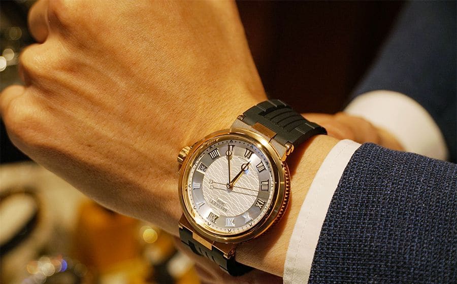 ブレゲ BREGUET マリーン Ref. 5517BR/12/5ZU