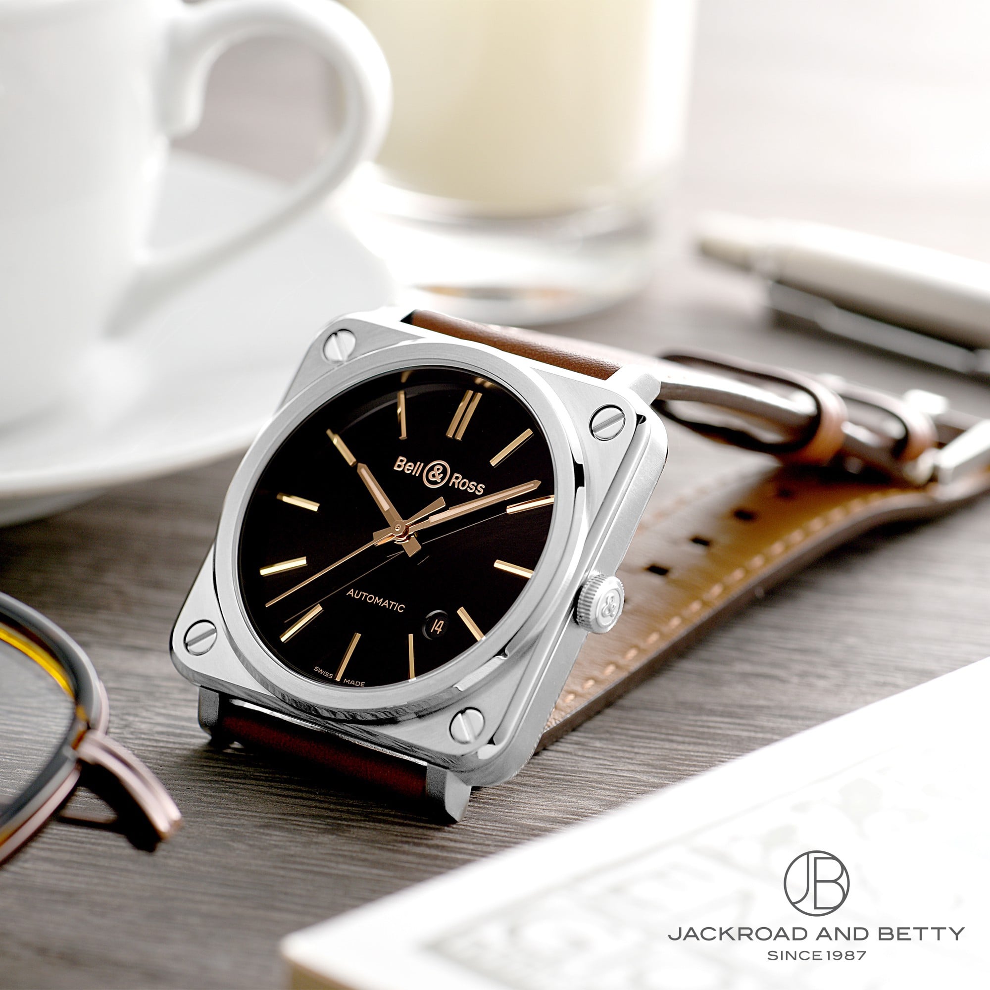 Bell＆Ross (ベルアンドロス)BRS-64-Sヘリテージスモール