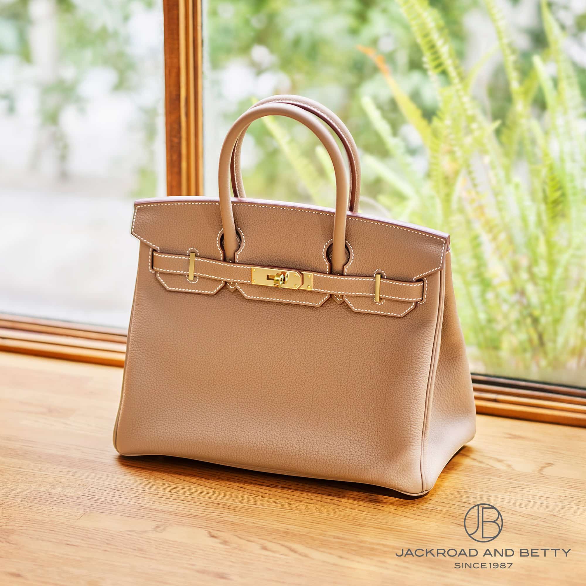 エルメス ベージュ スエードのワラビー26cm 美品 エルメス バーキン30 エトゥープ ベージュ H027633CC18 | バッグ/財布