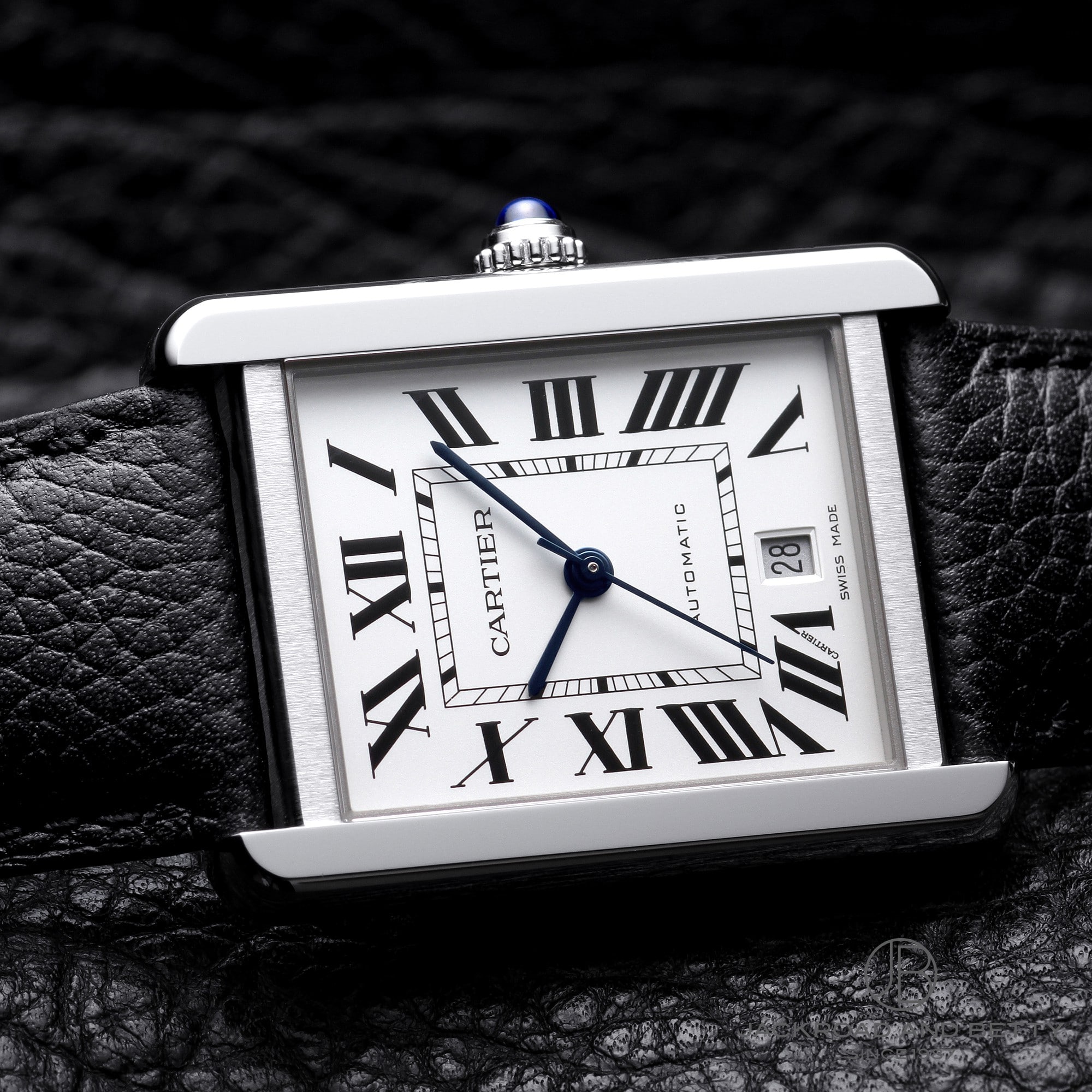 カルティエ CARTIER WSTA0029 タンクソロXL デイト 自動巻き メンズ _775825