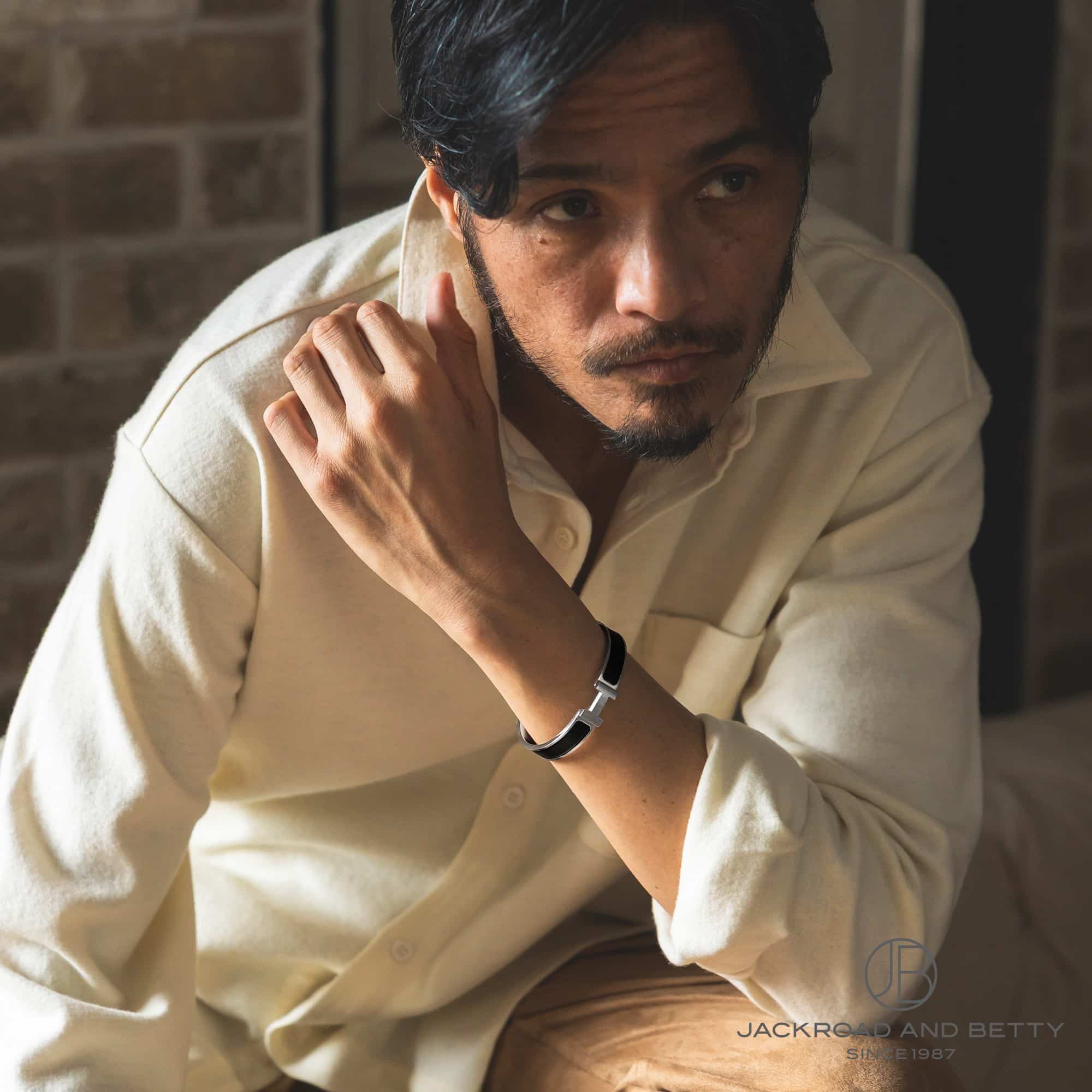 エルメス HERMES クリック HH ブレスレット T5 ノワール クリックHH ブレスレット ノワール マット ブラック 黒[H703203FB01T5