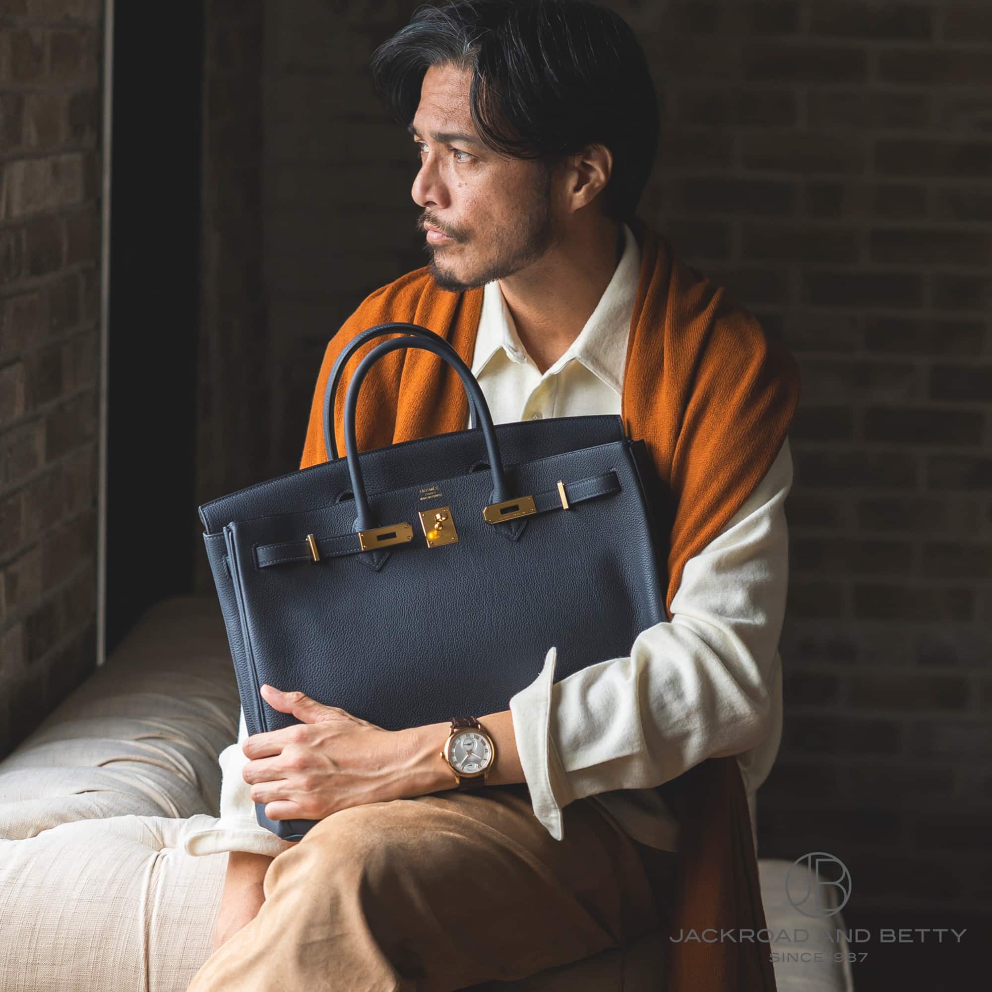 バーキン35 ノワール ブラック 黒[H027767CC89] Birkin35 Noir Black