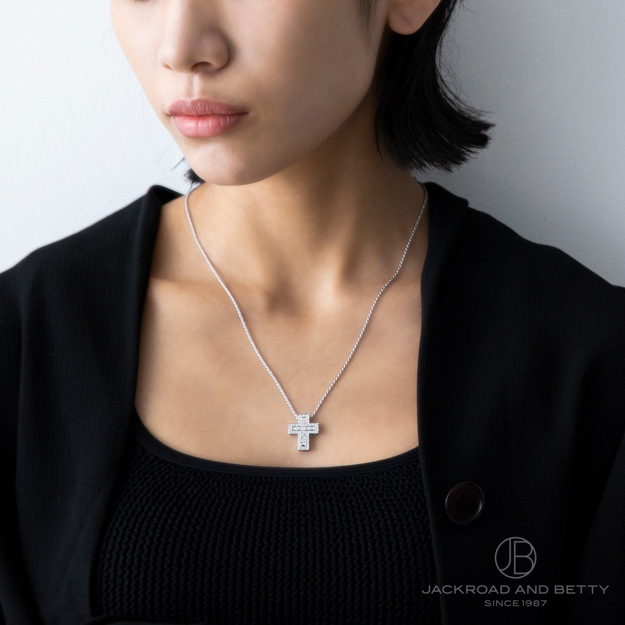 ベルエポック ネックレス サイドダイヤ WG[20064866] Belle Epoque Necklace Side Diamond | ダミアーニ  新品 ジュエリー