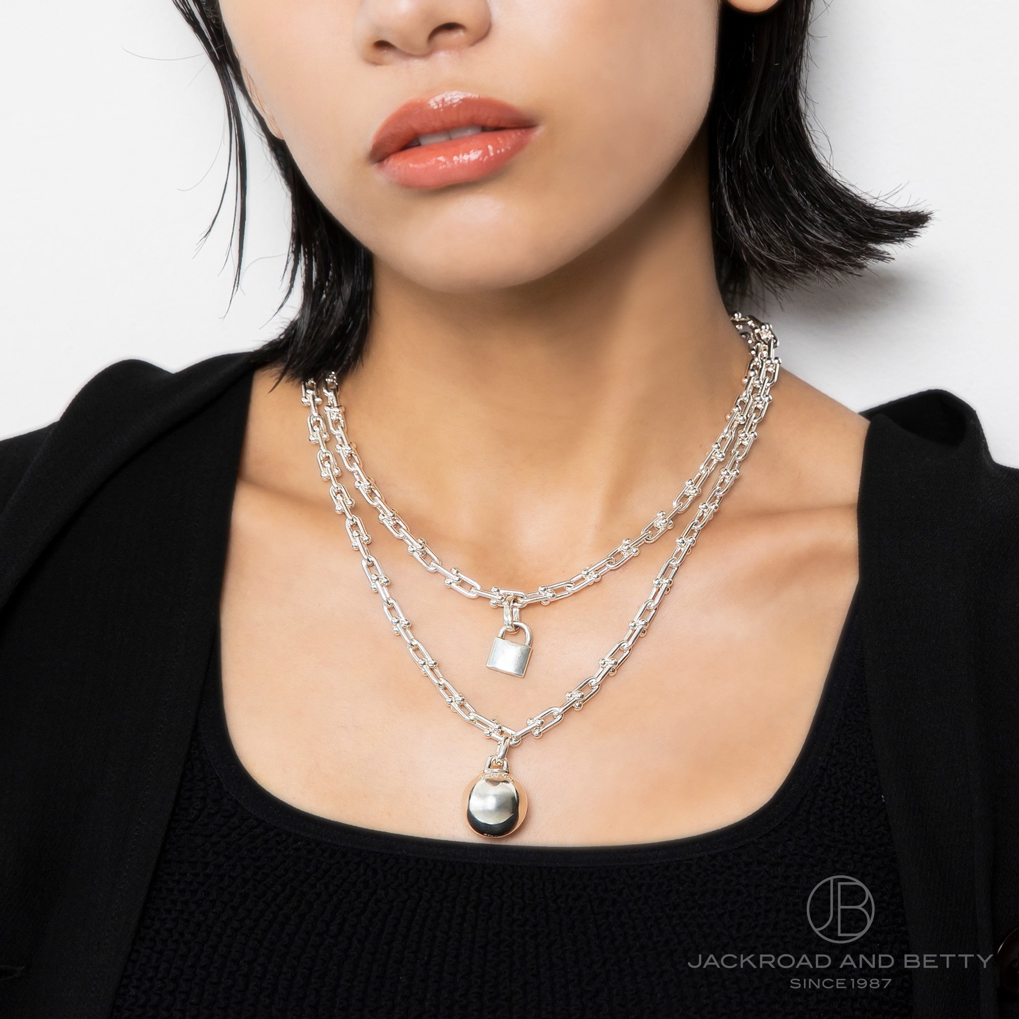 ハードウェア ラップ ネックレス[60153372] HardWear Necklace