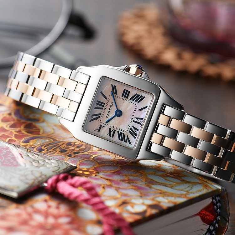 actさま専用 Cartier サントスガルベ カルティエ 腕時計 ファッション小物 レディース 日本卸売り