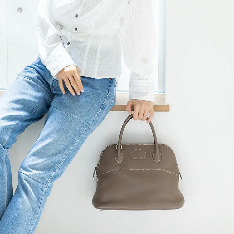 fashionaddictです　ボリード31 HERMES（エルメス） ボリード31・ハンドバッグ/ブラウン/HERMES 翌日