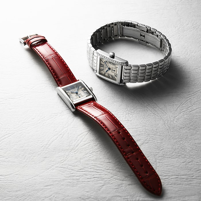 【未使用】LONGINES 　腕時計　ドルチェヴィータ ドルチェヴィータ ミニ クォーツ、ステンレススティール