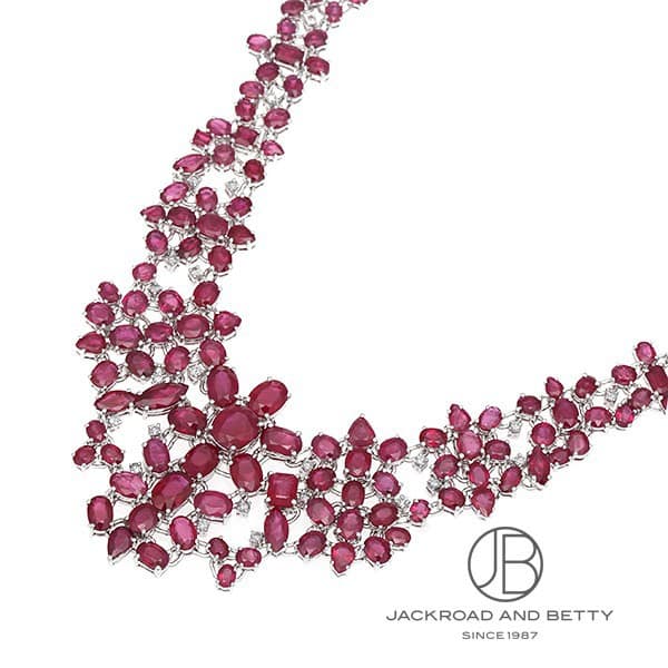 ルビーネックレス ノーブランド 中古 ジュエリー