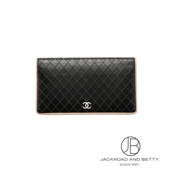 ビコローレ ロング ウォレット ブラック 黒[] Bicolole Long Wallet