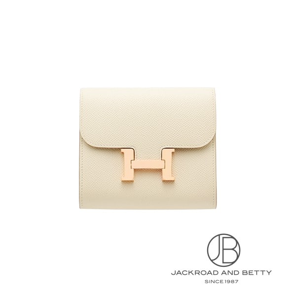 一目でエルメスと分かる金具が目を惹くコンスタンス コンパクト