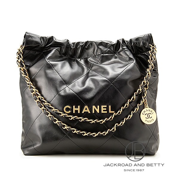 CHANEL ハンドバッグ シャネル 22 バッグ ブラック