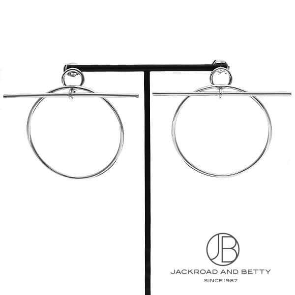 ループ MM ピアス[H114504B 00] Loop MM Earrings | エルメス 中古
