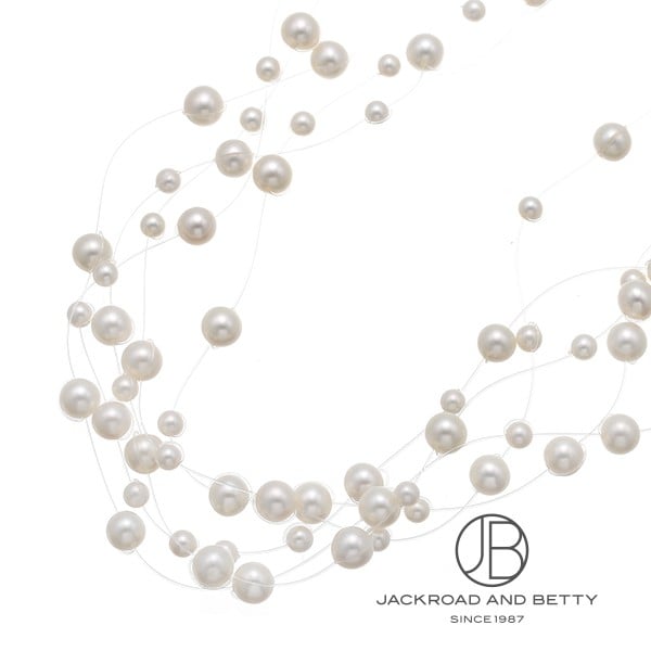 淡水パール 5連 ネックレス[] Pearl Necklace | タサキ 中古 ジュエリー