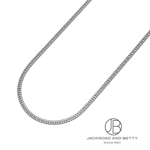 プラチナ pt850ダイヤモンド　ペンダント ネックレス　造幣局刻印あり PT850 6面 ダブル 10.2g 50cm ネックレス プラチナ 造幣局刻印