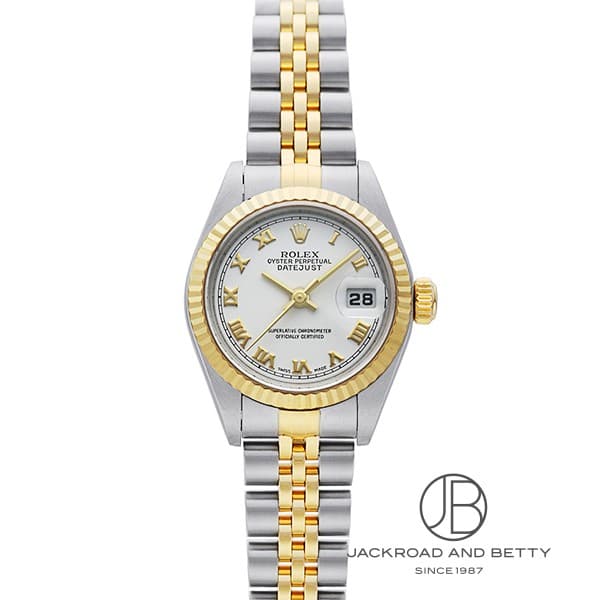 【保証書有】ロレックス　デイトジャスト　69173G S717262 腕時計 ROLEX デイトジャスト 69173G U番 シャンパン 10Pダイヤ 保証書