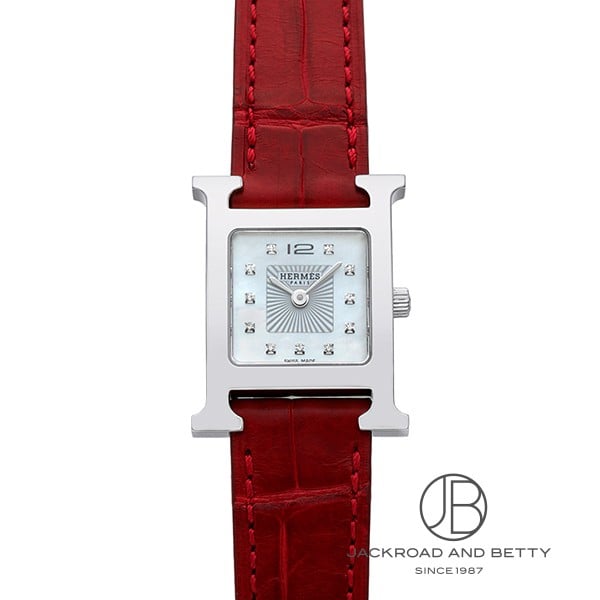 924 HERMES エルメス Hウォッチ HH1.210 12Pシェル ジェムラインジャパン - 公式サイト - / エルメス Hウォッチ HH1
