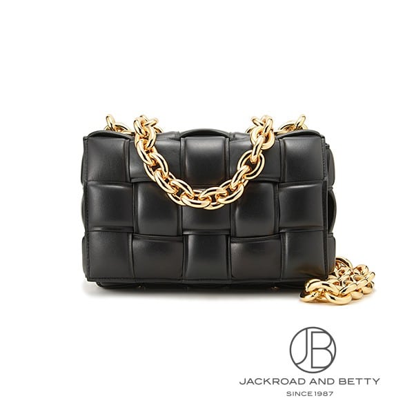 チェーン カセット ショルダーバッグ ブラック 黒[631421 VBWZ0 8425