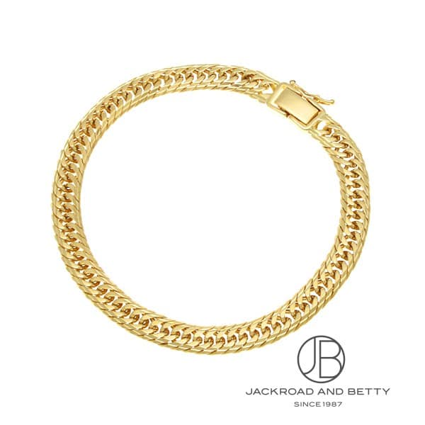 K18 14面 トリプル 20.3g 18cm ブレスレット 造幣局刻印有り[] Chain