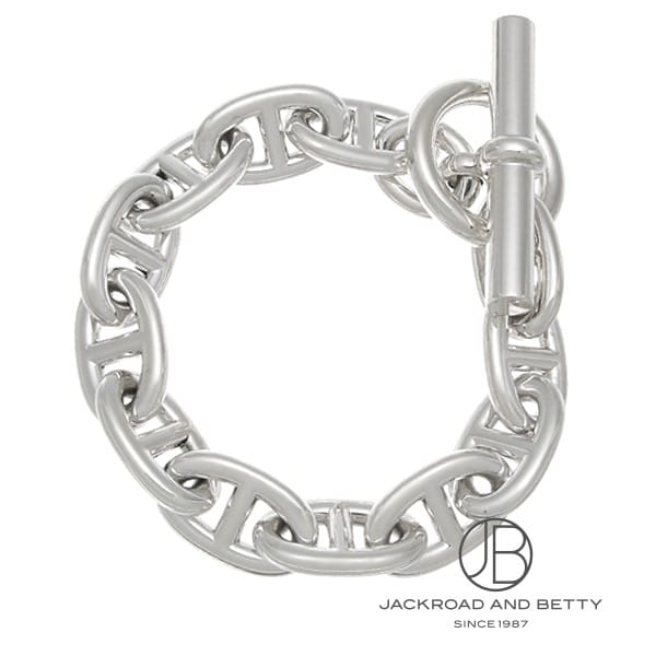 【新品未使用】TGM12エルメス　シェーヌダンクルブレスレット HERMES ほぼ未使用 エルメス シェーヌダンクルTGM 12コマ