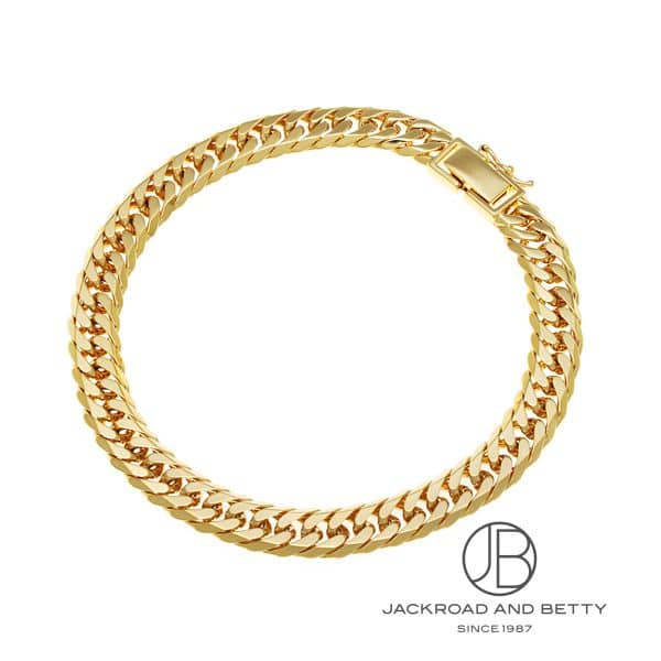 K18 6面 ダブル 31.5g 18cm ブレスレット 造幣局刻印有り