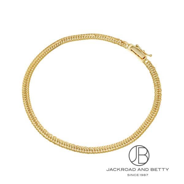 K18 12面 トリプル 7.2g 16cm ブレスレット 造幣局刻印有り[] Chain