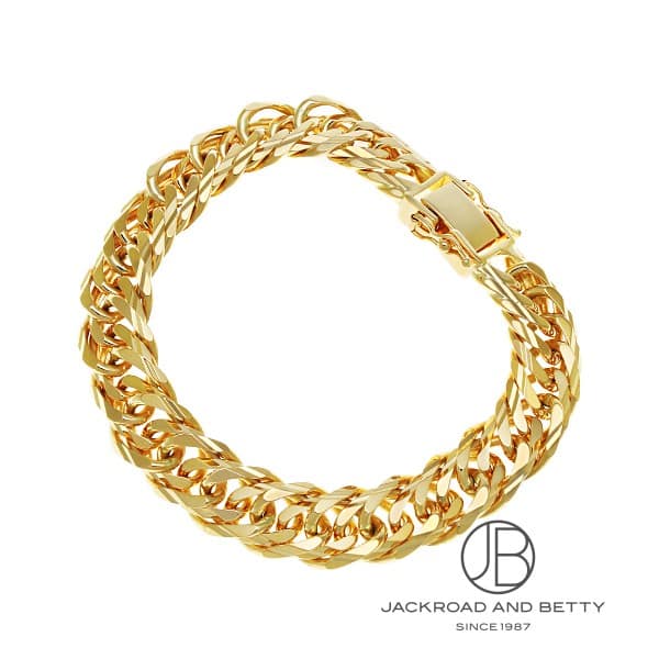 K18 14面 トリプル 45.4g 18cm ブレスレット 造幣局刻印有り