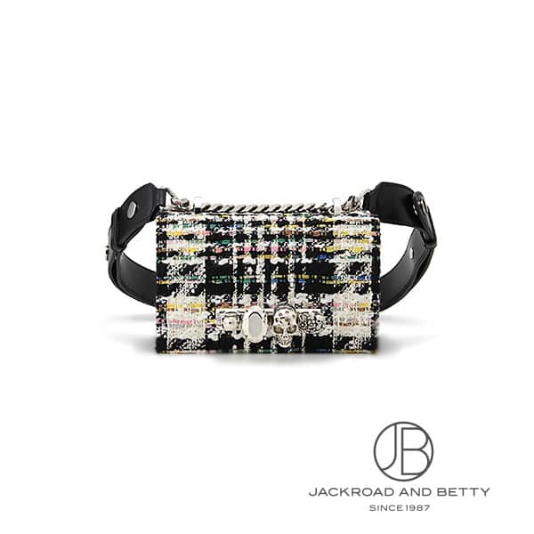 アレキサンダーマックイーン　スカルパターン　ミニショルダーバッグ Alexander McQueen スカルパターンショルダーバッグ Alexander McQueen