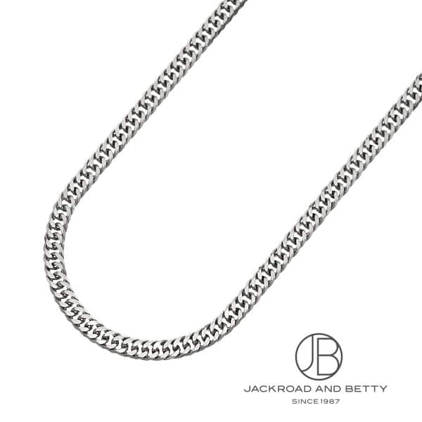 PT999 6面 ダブル 31.7g 50cm ネックレス 造幣局刻印有り[] Platinum