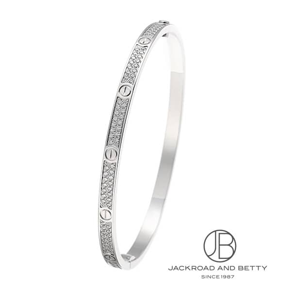 ラブブレスレット スモールモデル パヴェダイヤ 17[N6710817] Love