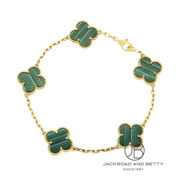 ヴィンテージ アルハンブラ ブレスレット 5モチーフ[VCARL80900