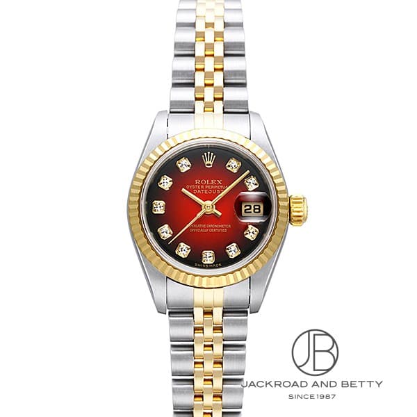 ROLEX ロレックス ウォッチ デイトジャスト26 時計 79173G 腕時計
 K18イエローゴールド K18YG/ステンレススチール シャンパン10Pダイヤモンド 自動巻き シャンパン10Pダイヤモンド文字盤 レディース【中古】460 デイトジャスト 26[79173G] Datejust 26 | ロレックス レディース 中古
