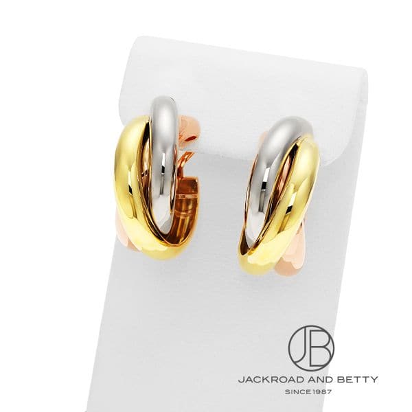 カルティエ❣️ トリニティピアス　ラージ　片耳 トリニティ ピアス ラージ モデル[80083374] Trinity Earrings Large