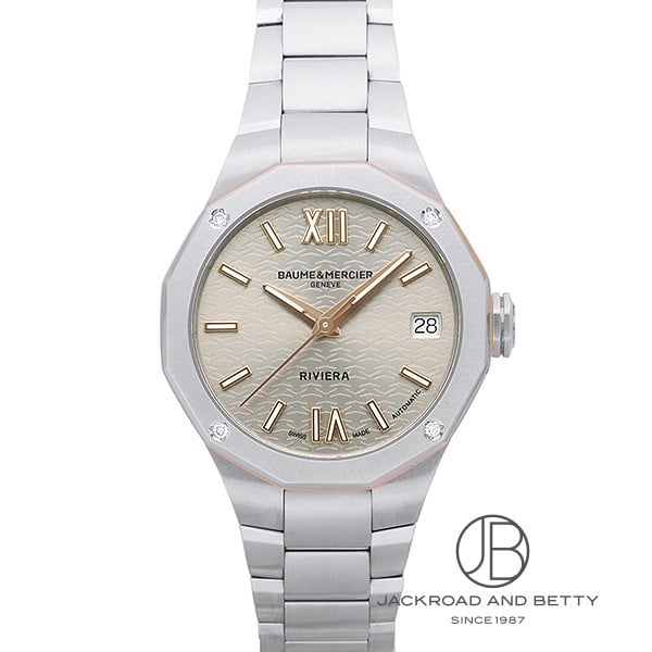 【美品】BAUME＆MERCIER ボーム&amp;メルシエ 腕時計 リビエア シルバー ボーム＆メルシエ(BAUME & MERCIER) リビエラ10730 Riviera 10730
