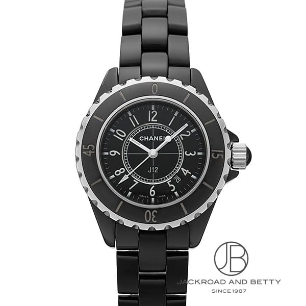 シャネル 腕時計 J12 H0682 レディース 黒 CHANEL（シャネル） CHANEL J12 H0682 ブラック セラミック SS 33mm