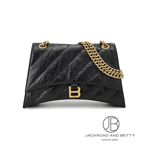 BALENCIAGA チェーンバッグ BALENCIAGA】CRUSH LARGE チェーンBAG キルト仕上げ (BALENCIAGA