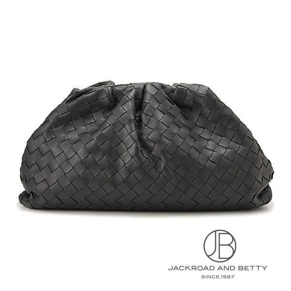 ボッテガ・ヴェネタ BOTTEGA VENETA ミニ ザ ポーチ ブラック