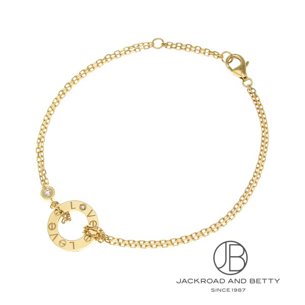 ラブ サークル ブレスレット[B6038300] Love circle diamond bracelet
