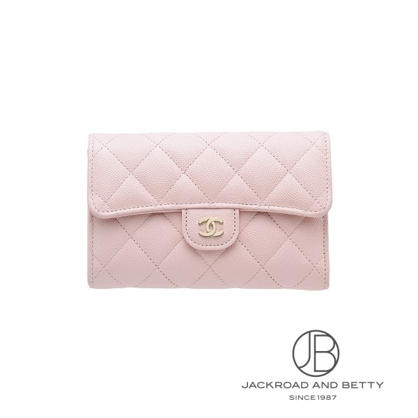 ☆CHANEL☆ピンクミディアム財布