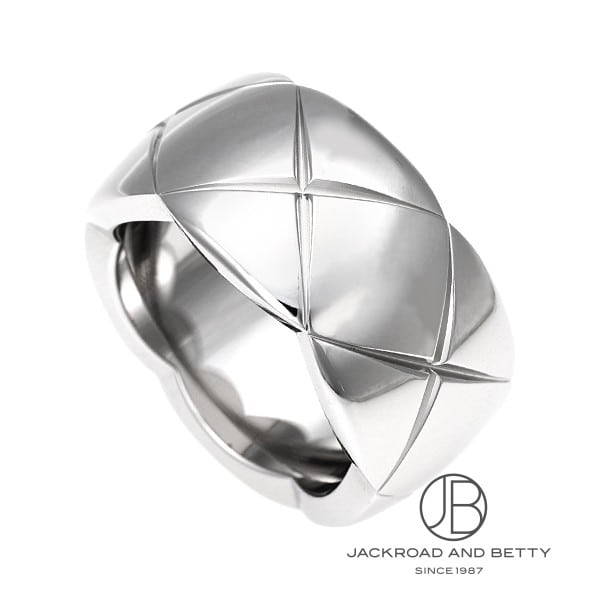 ココクラッシュ　18Kホワイトゴールド、ラージモデル(J10573) ココ クラッシュ コレクション リング ラージモデル[J10573