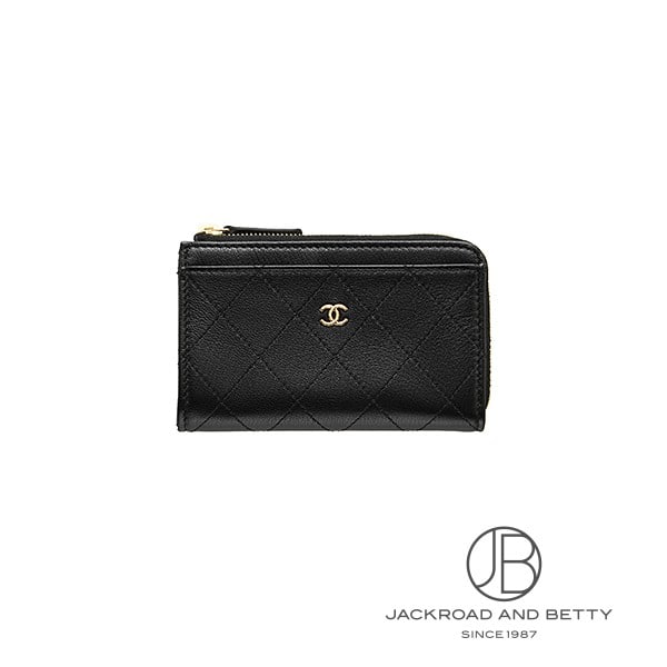 【限定ロゴ】CHANEL フラグメントケース ジップカードケース財布 ☆エレガントな大人の必需品【 CHANEL 】フラップ カードケース