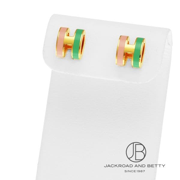 ポップH ミニ ピアス ロカバール マラバル[H100066F B5] Pop H Mini