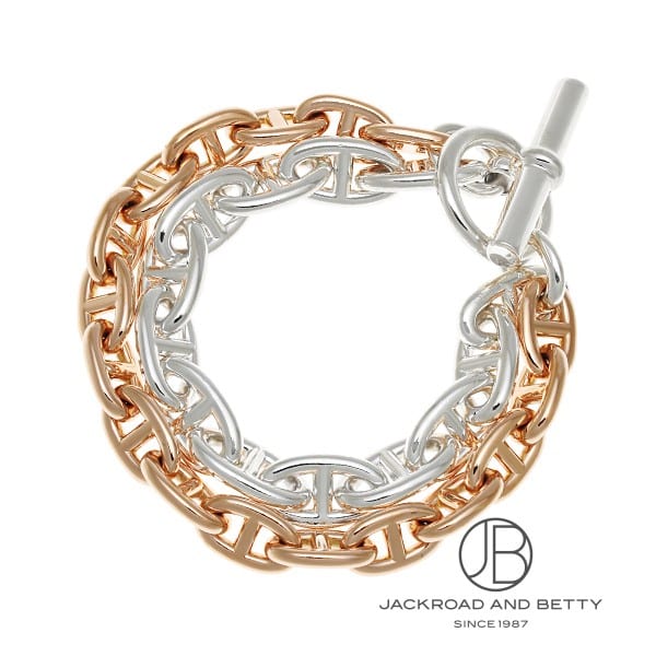 HERMES エルメス　ブレスレット　シェーヌダンクル　MM17コマ HERMES エルメス シェーヌダンクル ブレスレット MM17コマ – Brandar